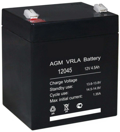 Аккумулятор 12 В, 4.5 Ач Аккумулятор 12 В, 4.5 Ач